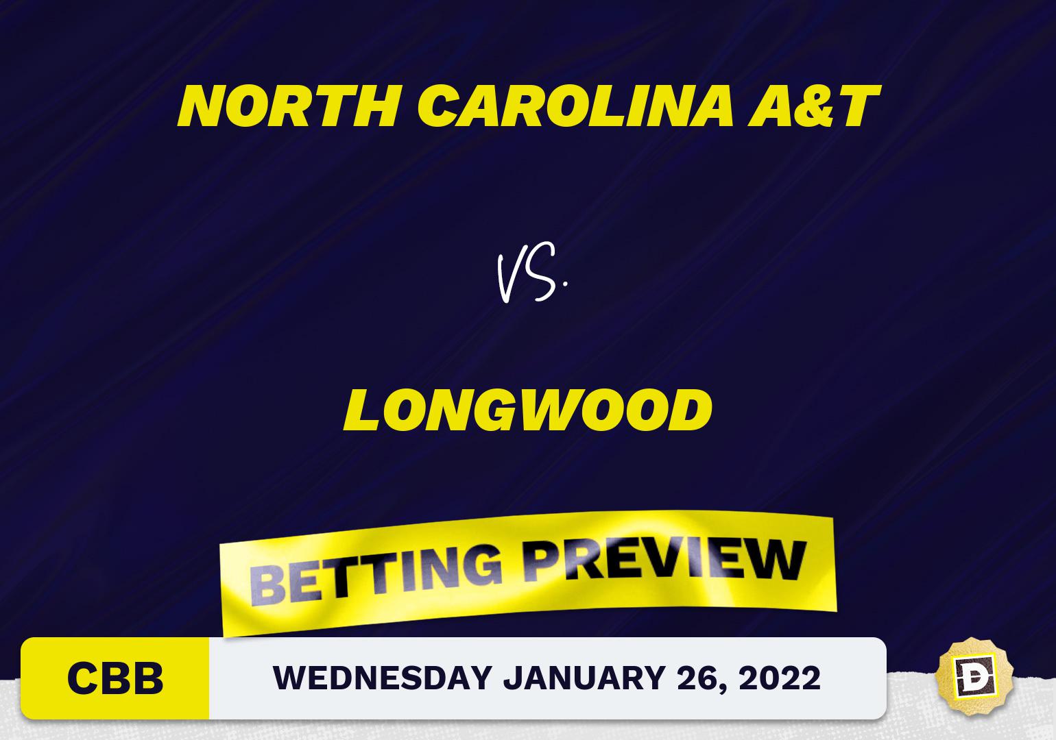 North Carolina A&T vs. Longwood CBB Predictions and Odds - Jan 26, 2022