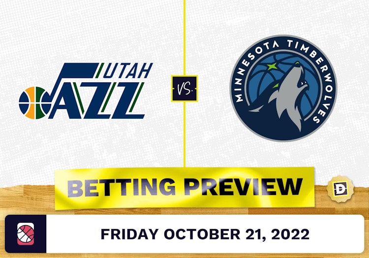 Jazz vs. Timberwolves Prediction and Odds - Oct 21, 2022