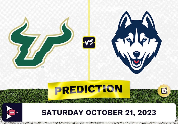 South Florida vs. Connecticut CFB Prediction and Odds - October 21, 2023