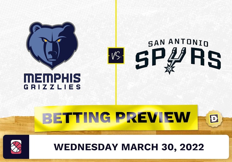 Grizzlies vs. Spurs Predictions and Odds - Mar 30, 2022