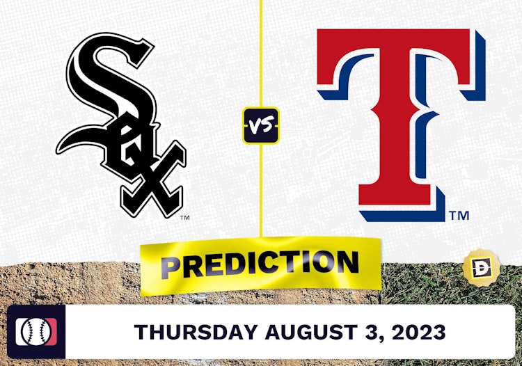 White Sox vs. Rangers Prediction for MLB Thursday [8/3/2023]