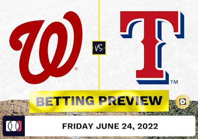 Nationals vs. Rangers Prediction and Odds - Jun 24, 2022