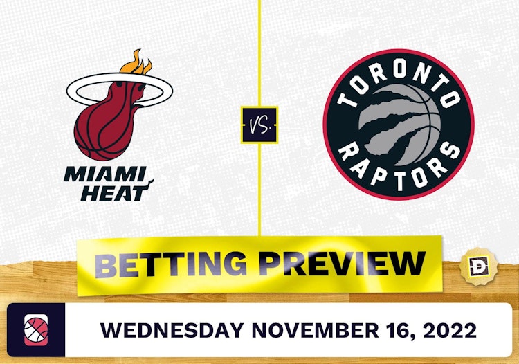 Heat vs. Raptors Prediction and Odds - Nov 16, 2022