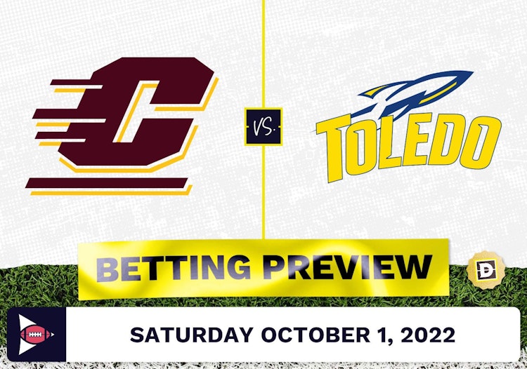 Central Michigan vs. Toledo CFB Prediction and Odds - Oct 1, 2022