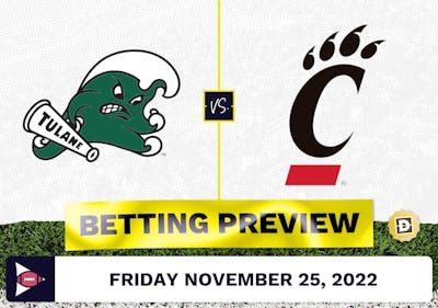 Tulane vs. Cincinnati CFB Prediction and Odds - Nov 25, 2022