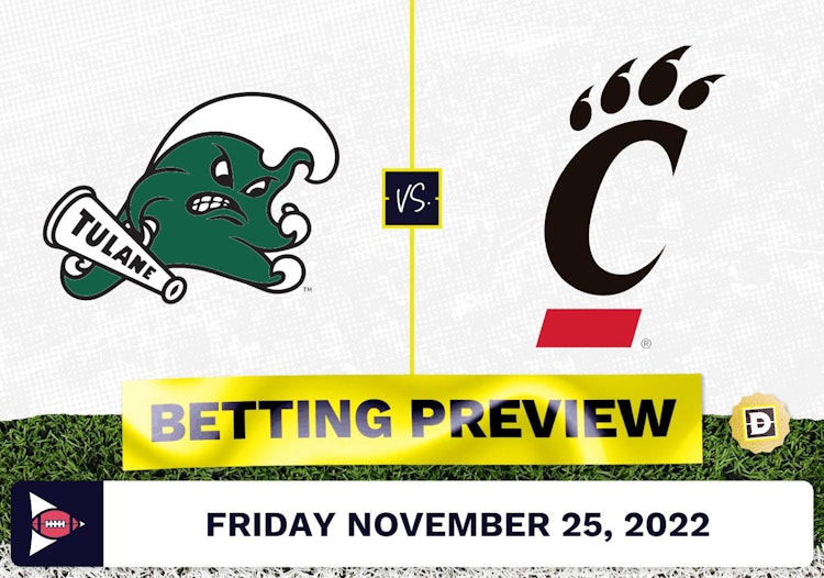 Tulane vs. Cincinnati CFB Prediction and Odds - Nov 25, 2022