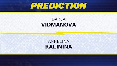 Darja Vidmanova vs. Anhelina Kalinina prediction, odds, picks for WTA Cincinnati Open 2026