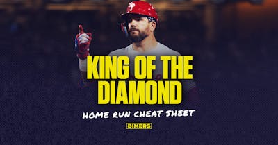 Home Run Picks and Cheat Sheet for "King of the Diamond" DraftKings Promo Today, May 16