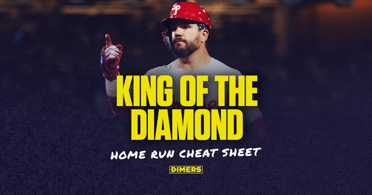 DraftKings, DraftKings promo code, King of the Diamond, Home Run Picks, Best Home Run Bets, MLB Predictions