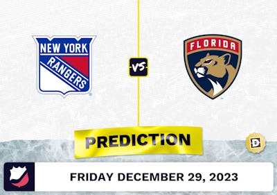 NY Rangers vs. Florida Panthers Prediction, Odds, NHL Picks  [12/29/2023]