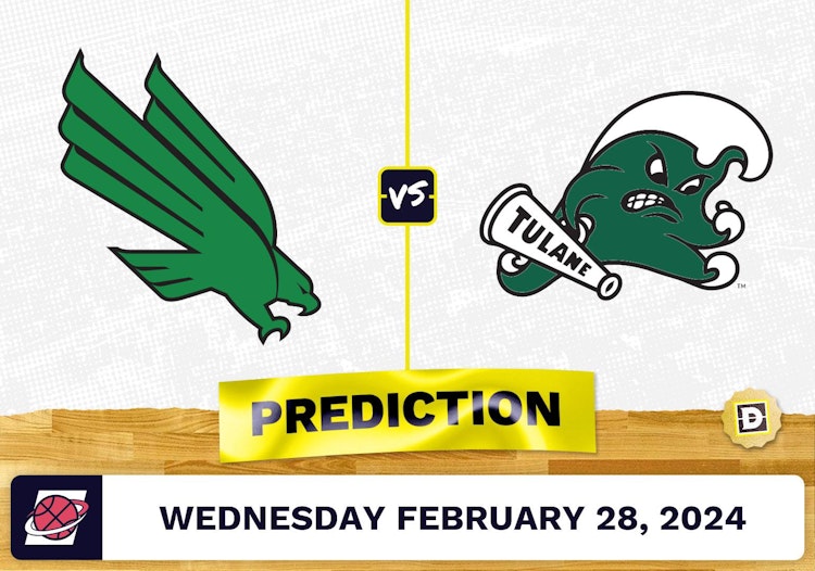 North Texas vs. Tulane Prediction, Odds, College Basketball Picks [2/28/2024]