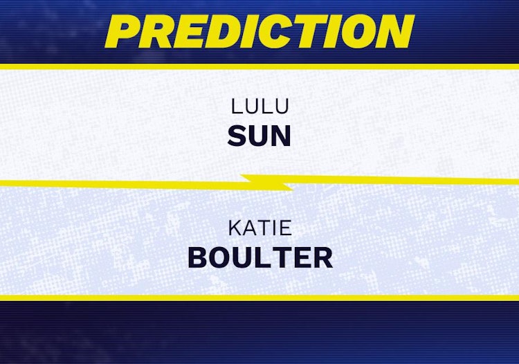 Lulu Sun vs Katie Boulter Tennis Prediction.