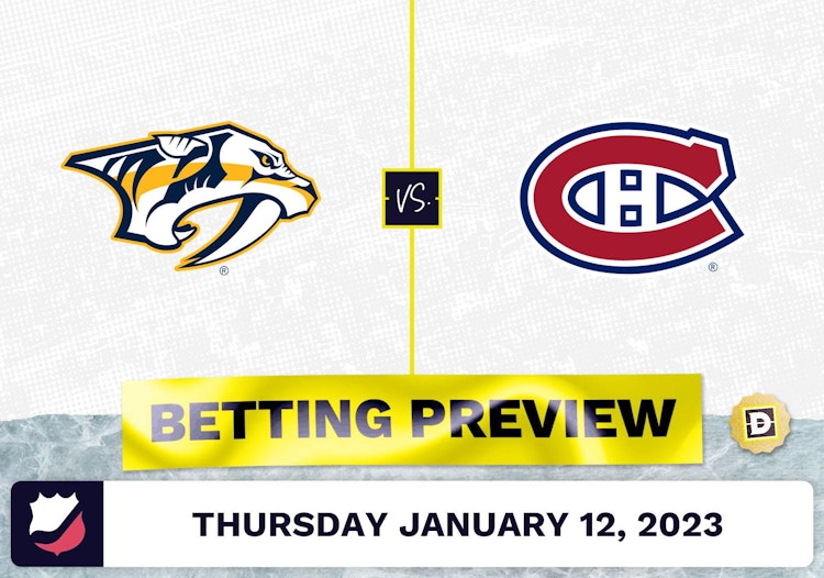 Predators vs. Canadiens Prediction and Odds - Jan 12, 2023