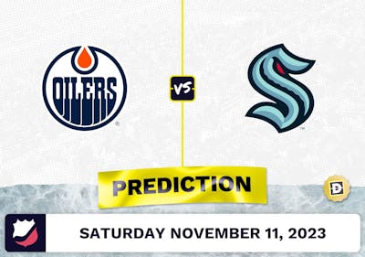 Oilers vs. Kraken Prediction and Odds - November 11, 2023
