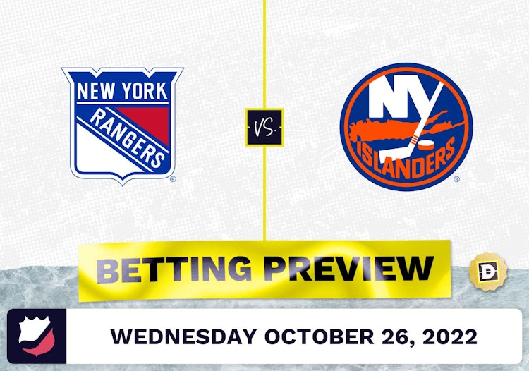 Rangers vs. Islanders Prediction and Odds - Oct 26, 2022