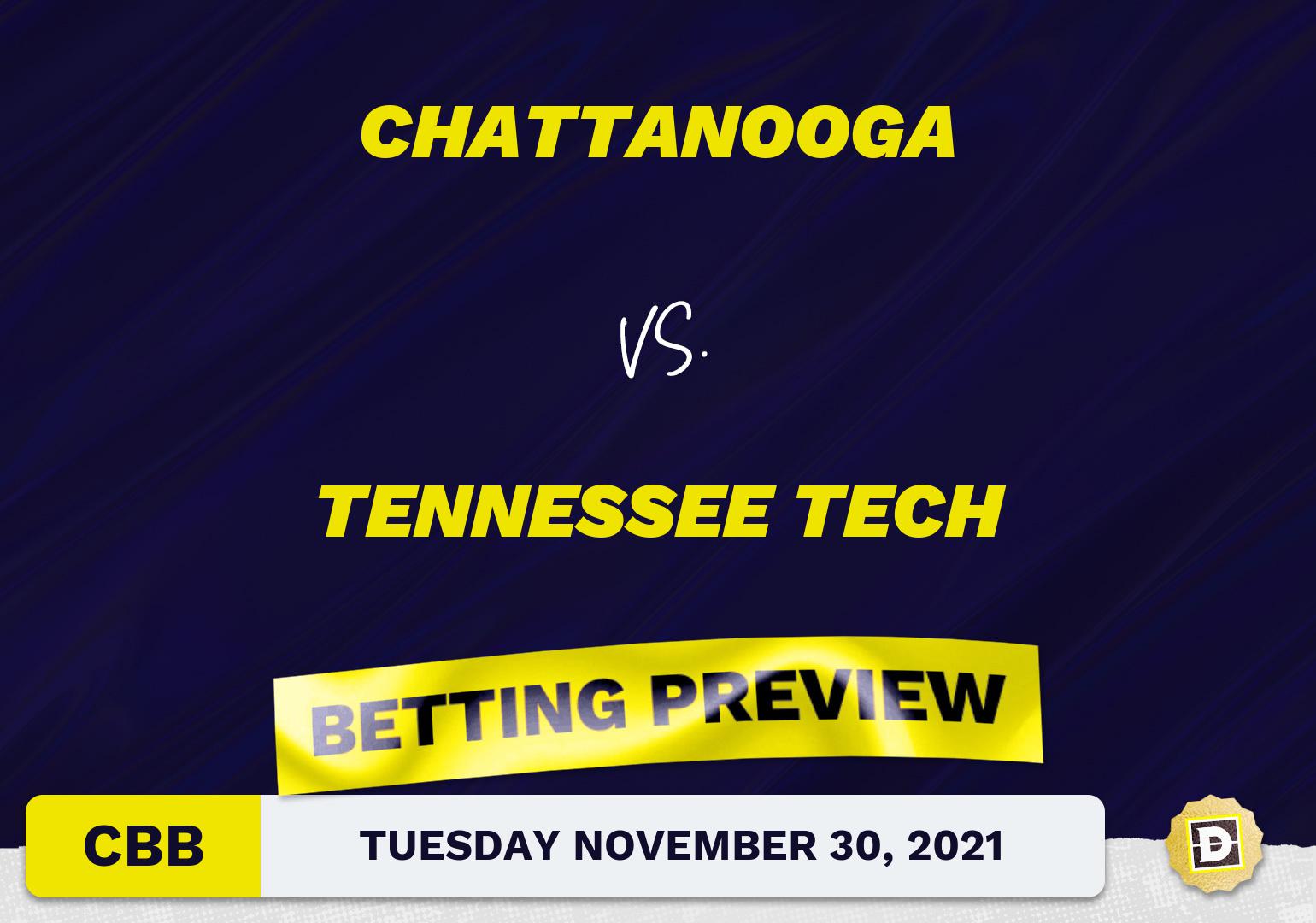 Chattanooga vs. Tennessee Tech CBB Predictions and Odds - Nov 30, 2021