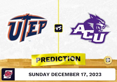 UTEP vs. Abilene Christian Prediction, Odds, Picks for College Basketball Sunday [12/17/2023]
