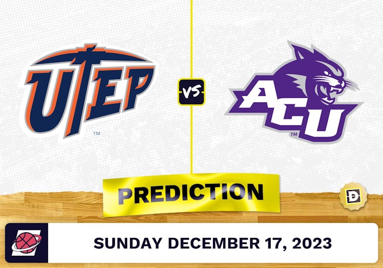 UTEP vs. Abilene Christian Prediction, Odds, Picks for College Basketball Sunday [12/17/2023]