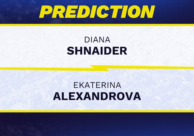 Diana Shnaider vs Ekaterina Alexandrova Tennis Prediction.