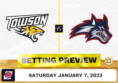 Towson vs. Stony Brook CBB Prediction and Odds - Jan 7, 2023