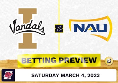 Idaho vs. Northern Arizona CBB Prediction and Odds - Mar 4, 2023