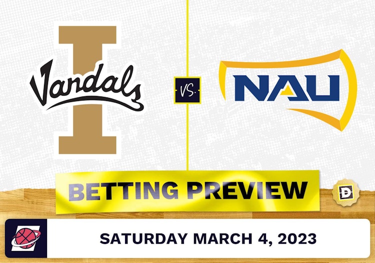 Idaho vs. Northern Arizona CBB Prediction and Odds - Mar 4, 2023