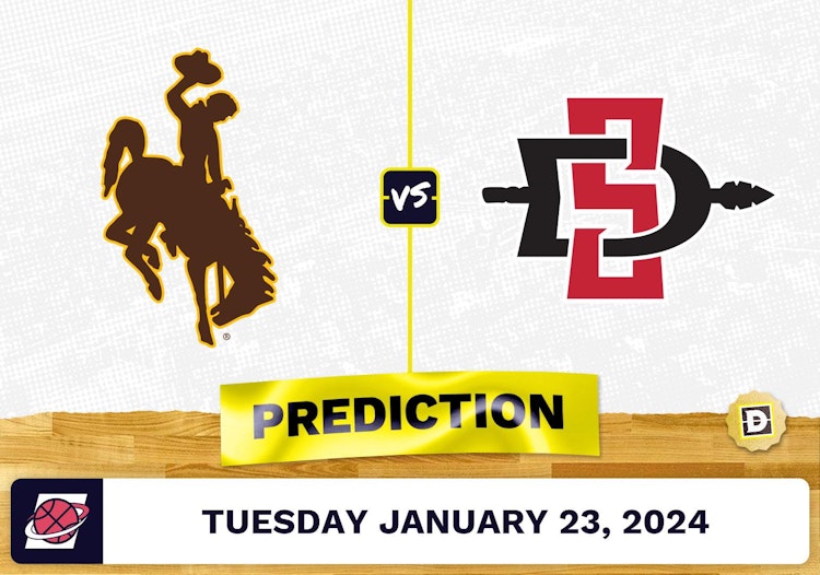 Wyoming vs. San Diego State Prediction, Odds, College Basketball Picks [1/23/2024]