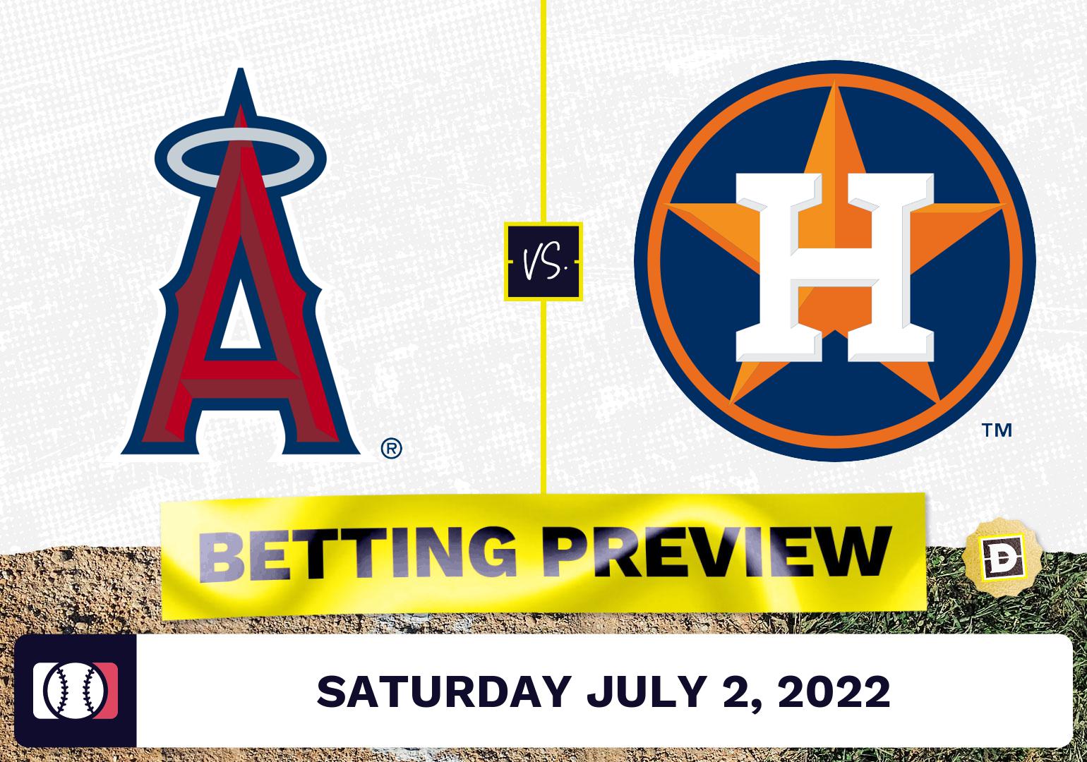 Angels vs. Astros Prediction and Odds - Jul 2, 2022