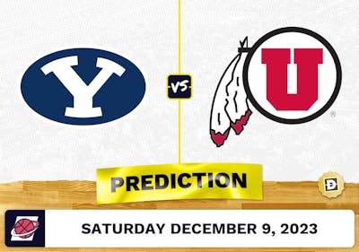 BYU vs. Utah Basketball Prediction - December 9, 2023