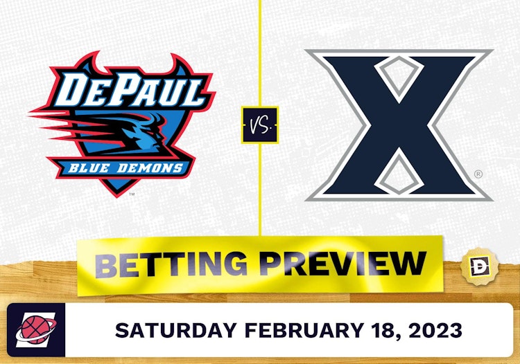 DePaul vs. Xavier CBB Prediction and Odds - Feb 18, 2023