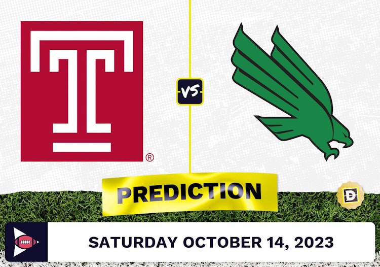 Temple vs. North Texas CFB Prediction and Odds - October 14, 2023