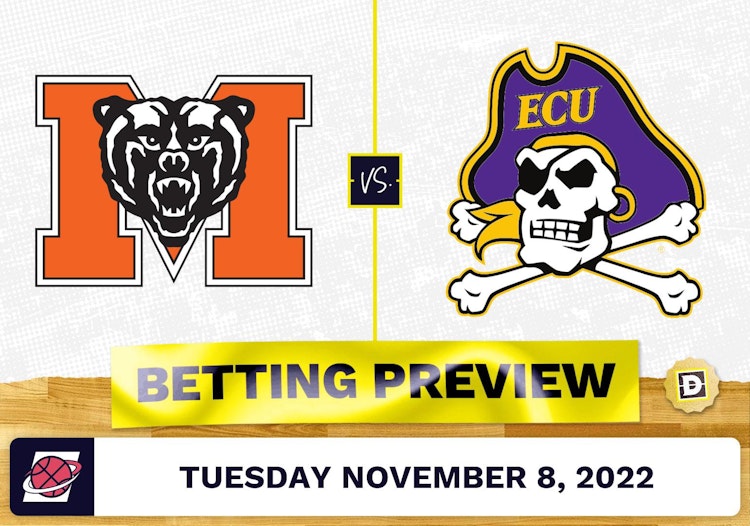 Mercer vs. East Carolina CBB Prediction and Odds - Nov 8, 2022