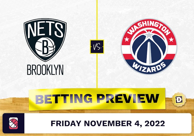 Nets vs. Wizards Prediction and Odds - Nov 4, 2022