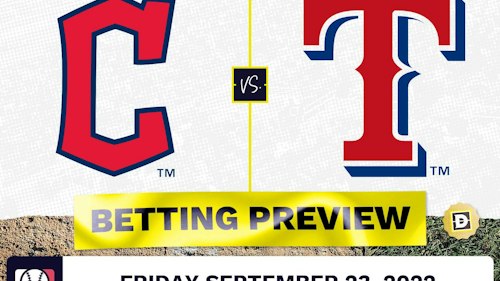 Guardians vs. Rangers Prediction and Odds - Sep 23, 2022