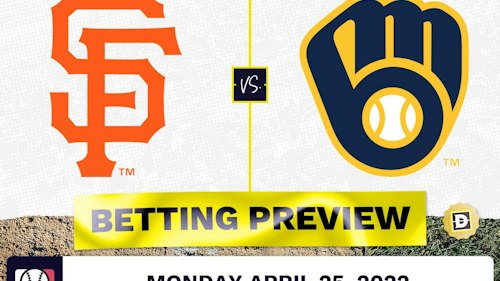 Giants vs. Brewers Prediction and Odds - Apr 25, 2022