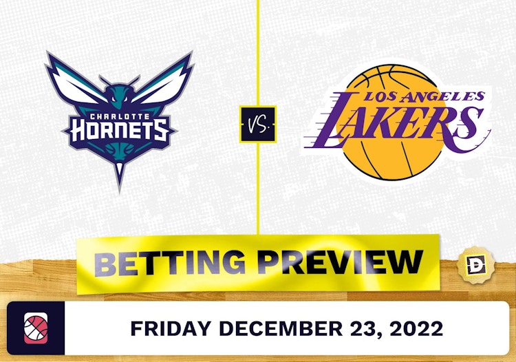 Hornets vs. Lakers Prediction and Odds - Dec 23, 2022