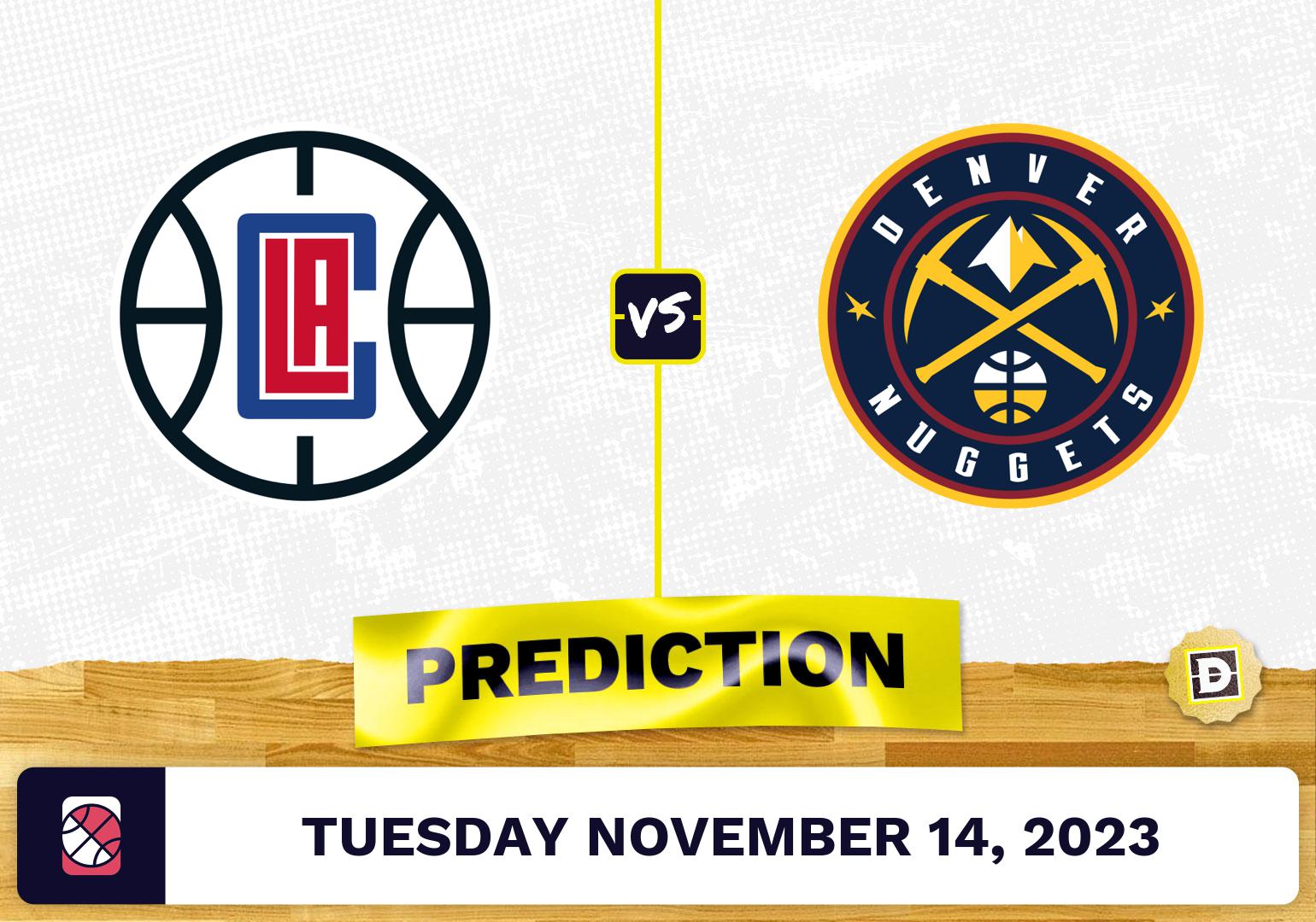 Clippers Vs. Nuggets Prediction And Odds - November 14, 2023