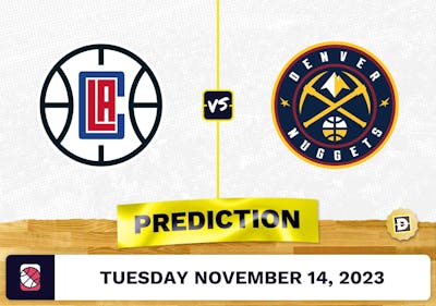 Clippers vs. Nuggets Prediction and Odds - November 14, 2023