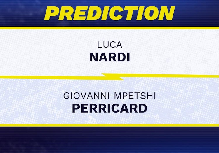 Luca Nardi vs Giovanni Mpetshi Perricard Tennis Prediction.