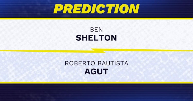 Ben Shelton vs Roberto Bautista Agut Tennis Prediction.