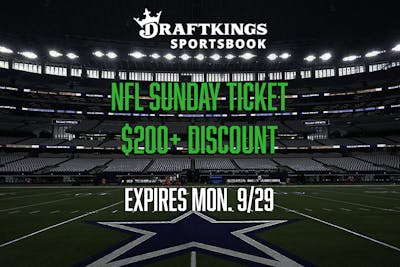 ONE DAY LEFT: Exclusive DraftKings promo code with $200 NFL Sunday Ticket discount expires after NFL Week 4