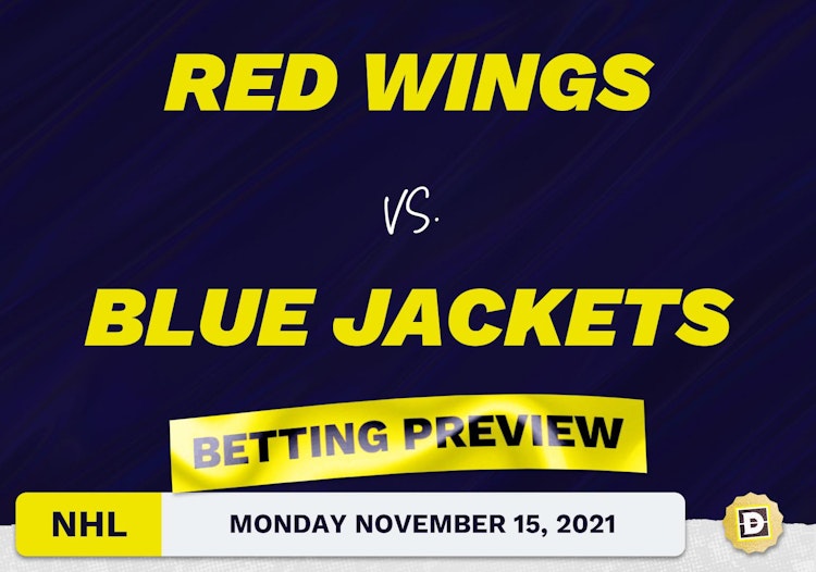 Red Wings vs. Blue Jackets Predictions and Odds - Nov 15, 2021