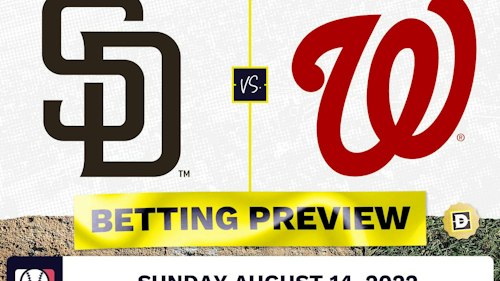 Padres vs. Nationals Prediction and Odds - Aug 14, 2022