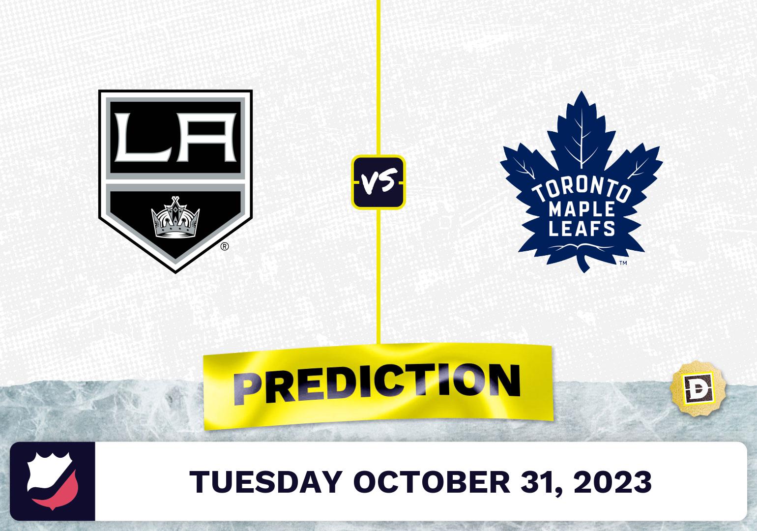 Kings Vs. Maple Leafs Prediction And Odds - October 31, 2023