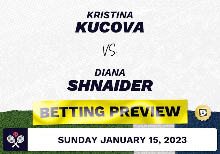 Kristina Kucova vs. Diana Shnaider Predictions - Jan 15, 2023