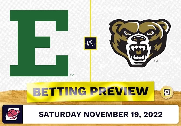 Eastern Michigan vs. Oakland CBB Prediction and Odds - Nov 19, 2022