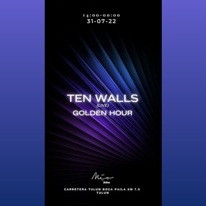 Ten Walls @ Mia Beach Club Tulum