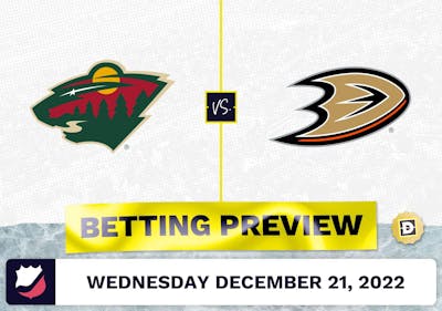 Wild vs. Ducks Prediction and Odds - Dec 21, 2022