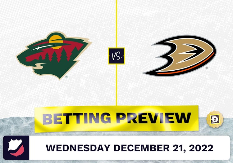 Wild vs. Ducks Prediction and Odds - Dec 21, 2022