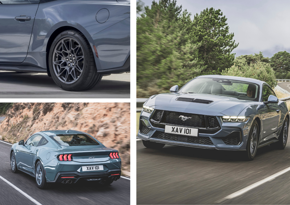 Das Exterieur des Ford Mustang